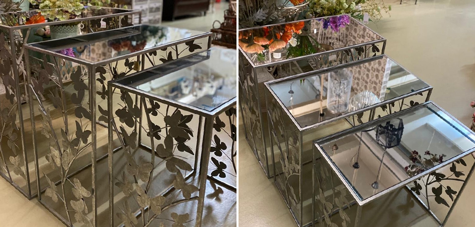 Консоль Silver Butterfly Triple Консоль Silver Butterfly Triple - Loft-Concept в Костроме
