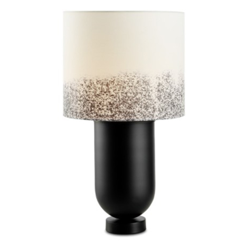 Настольная лампа Adeline Black Table Lamp Черный Белый Настольная лампа Adeline Black Table Lamp Черный Белый в Костроме | Loft Concept
