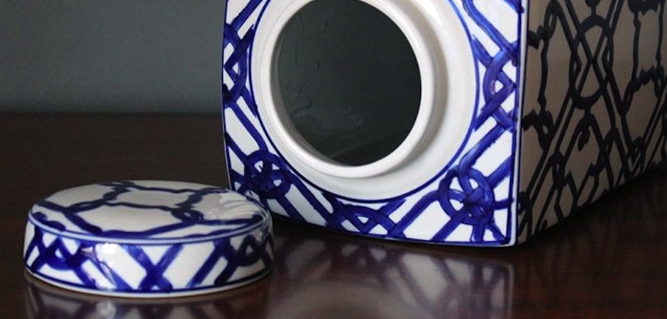 Фарфоровый сосуд Цзиндэчжэнь Jar Фарфоровый сосуд Цзиндэчжэнь Jar - Loft-Concept в Костроме