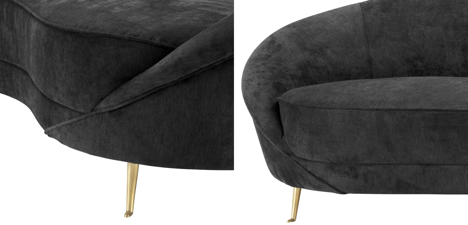 Диван Eichholtz Sofa Provocateur Black - фото