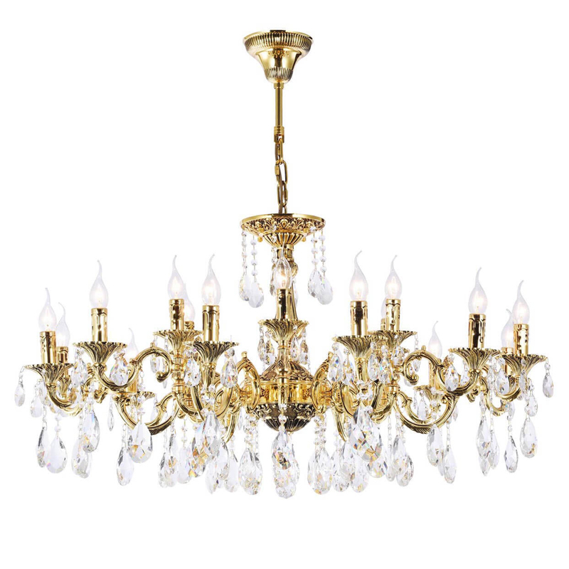 Люстра Stephanie Chandelier 112 Золотой Люстра Stephanie Chandelier 112 Золотой в Костроме | Loft Concept