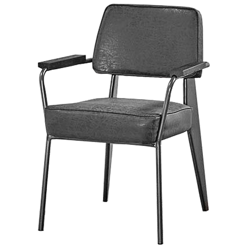 Стул Osgar Stool graphite Графит Черный Стул Osgar Stool graphite Графит Черный в Костроме | Loft Concept