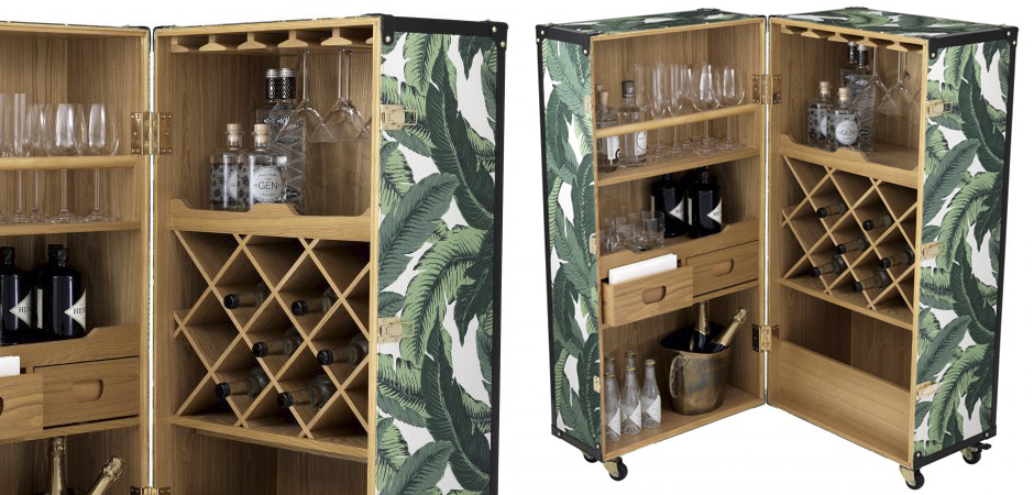 Винный шкаф Eichholtz Wine Cabinet Martini Bianco Tropical Винный шкаф Eichholtz Wine Cabinet Martini Bianco Tropical - Loft-Concept в Костроме