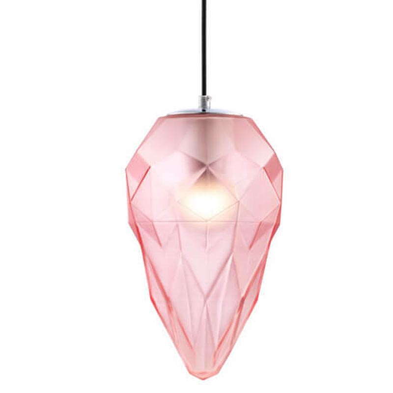 Подвесной светильник Jewel Athena pink 18 Розовый Хром Подвесной светильник Jewel Athena pink 18 Розовый Хром в Костроме | Loft Concept