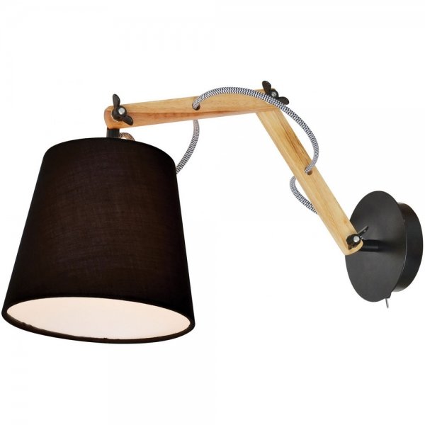 Бра Woodland Wall Black Черный Бра Woodland Wall Black Черный в Костроме | Loft Concept