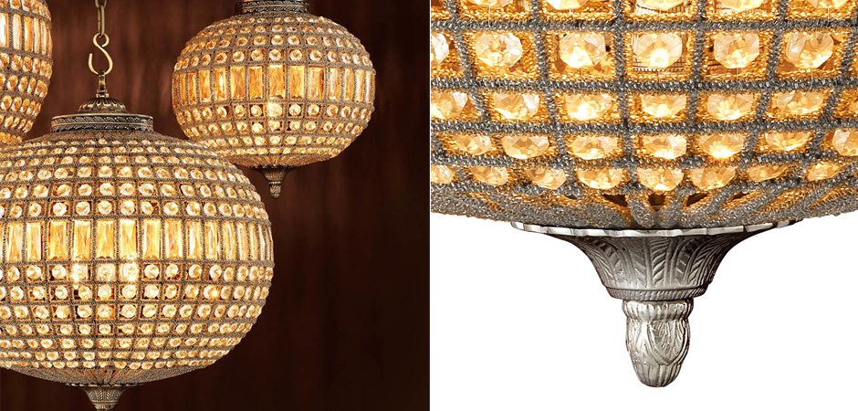 Люстра Chandelier Kasbah Oval M Nickel Люстра Chandelier Kasbah Oval M Nickel - Loft-Concept в Костроме