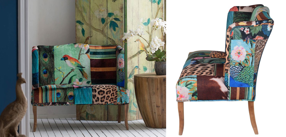 Диван Leopard spots & Bird - Loft-Concept в Костроме