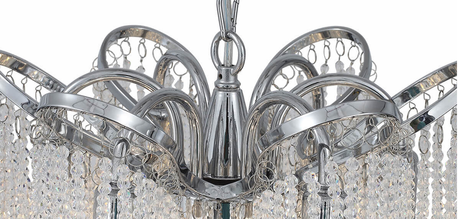 Люстра Crystal Rain chrome Люстра Crystal Rain chrome - Loft-Concept в Костроме