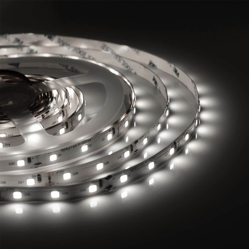 Светодиодная влагозащищенная лента 4,8W/m 60Led/m 3528SMD дневной белый Белый Светодиодная влагозащищенная лента 4,8W/m 60Led/m 3528SMD дневной белый Белый в Костроме | Loft Concept