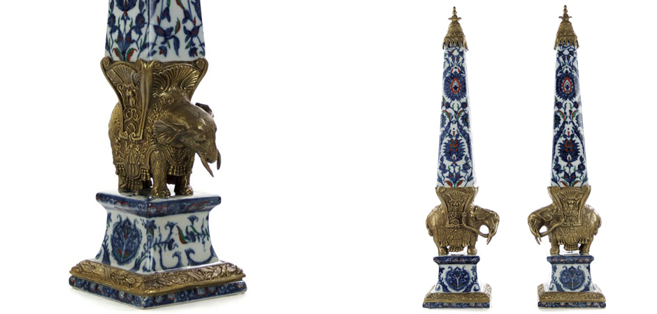 Статуэтка Painted Obelisk Elephant Статуэтка Painted Obelisk Elephant - Loft-Concept в Костроме