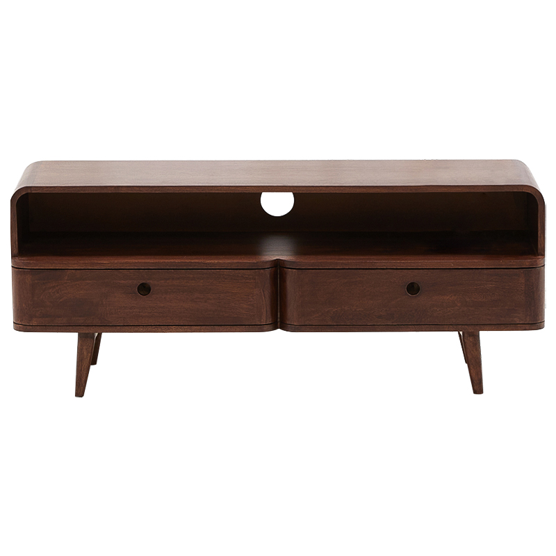 ТВ-тумба Kendrick Wood TV Stand Коричневый ТВ-тумба Kendrick Wood TV Stand Коричневый в Костроме | Loft Concept