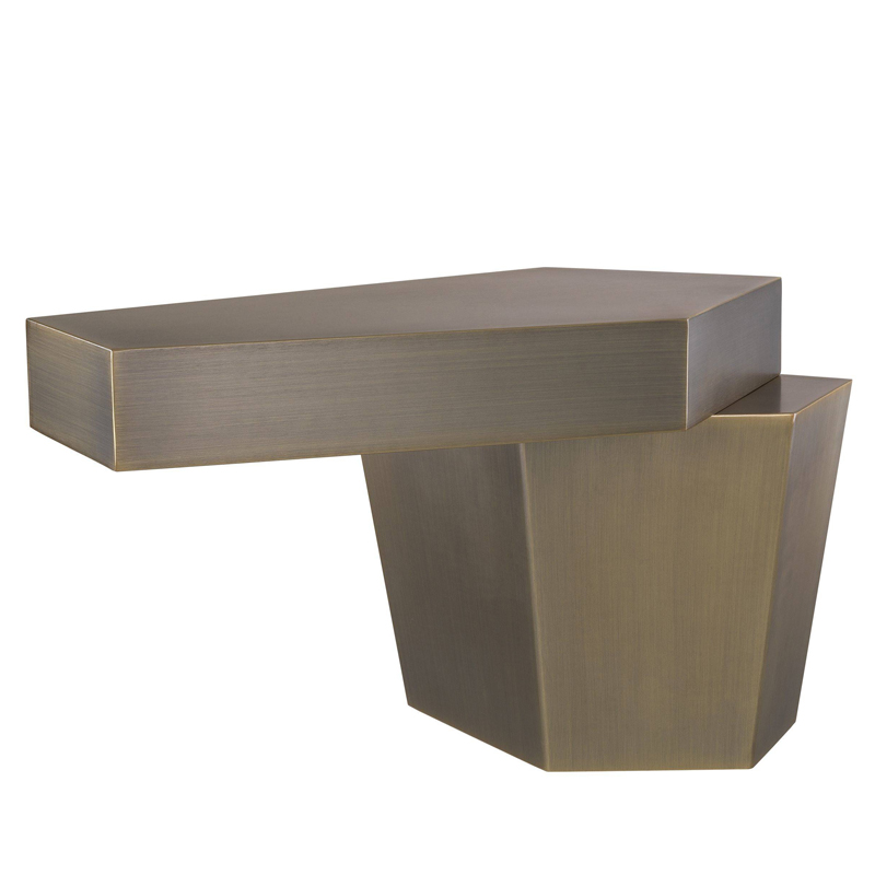 Кофейный стол Eichholtz Coffee Table Calabasas Low brass Латунь Античная полированная Кофейный стол Eichholtz Coffee Table Calabasas Low brass Латунь Античная полированная в Костроме | Loft Concept