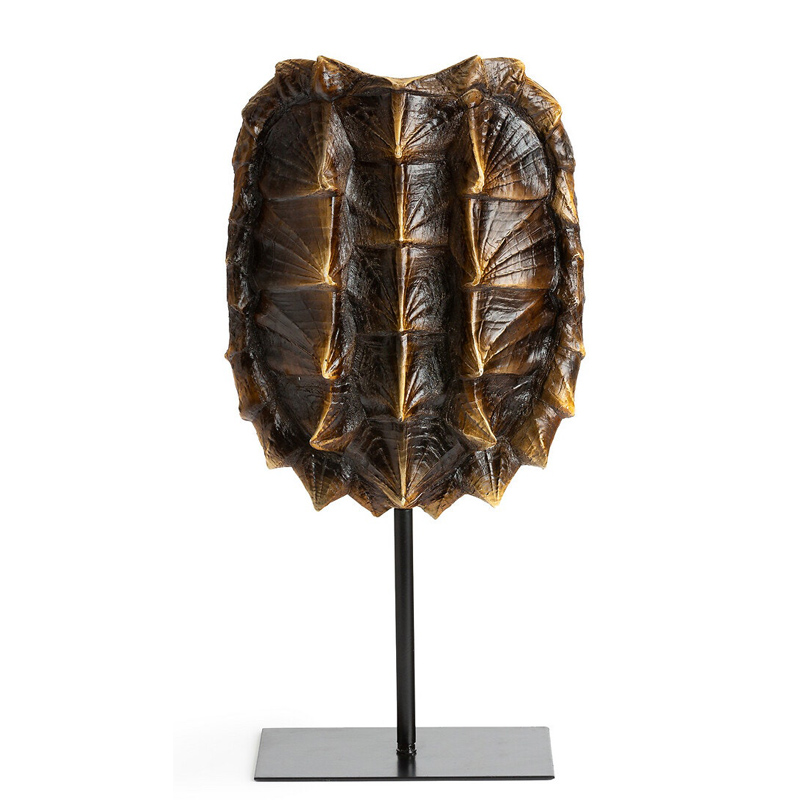 Статуэтка Tortoise Shell Коричневый Черный Статуэтка Tortoise Shell Коричневый Черный в Костроме | Loft Concept