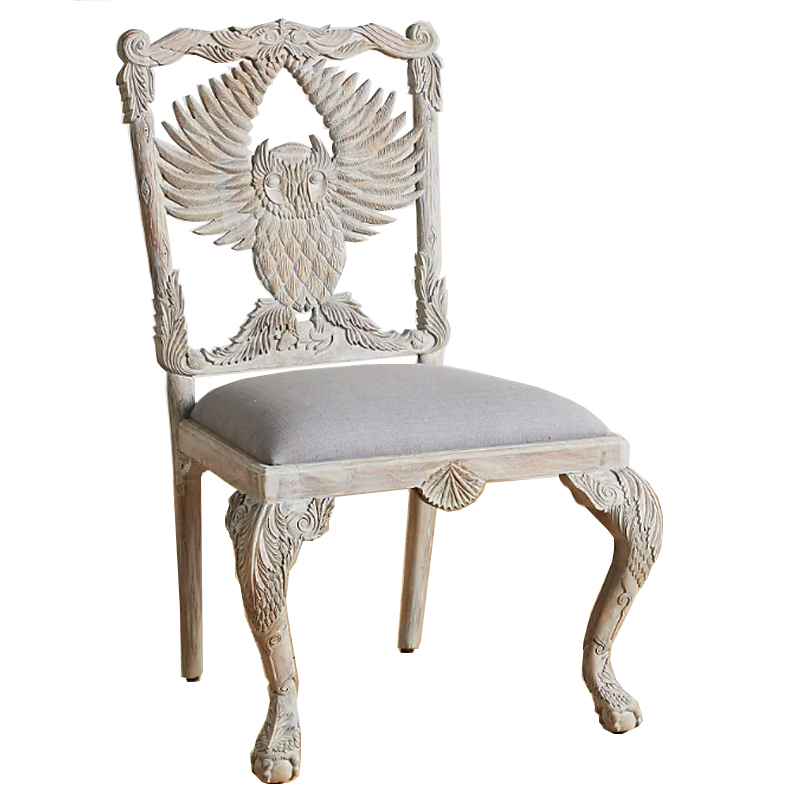 Стул Handcarved Menagerie Owl Dining Chair Светлый дуб Стул Handcarved Menagerie Owl Dining Chair Светлый дуб в Костроме | Loft Concept