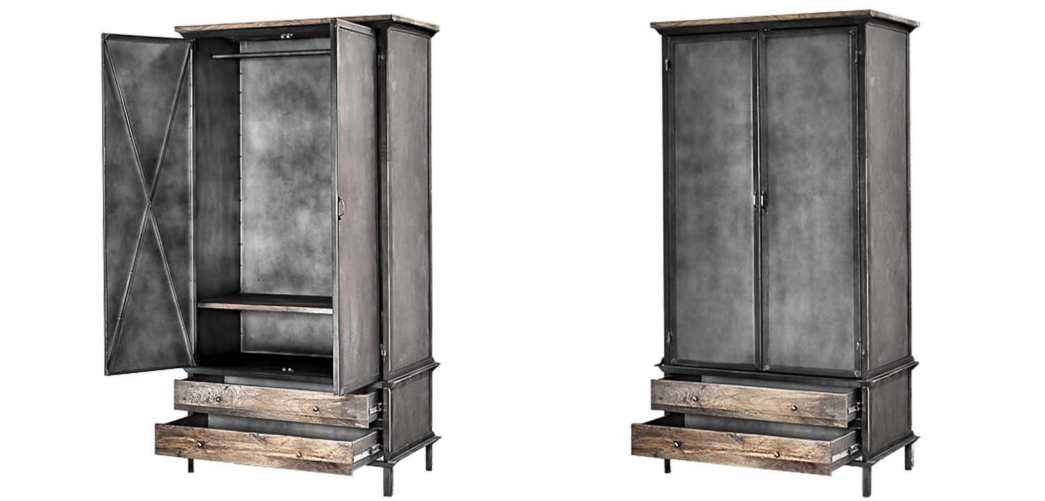 Шкаф Gasparo Loft Wardrobe - фото