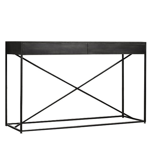 Консоль Loft Industrial Gramercy Console Черный Консоль Loft Industrial Gramercy Console Черный в Костроме | Loft Concept