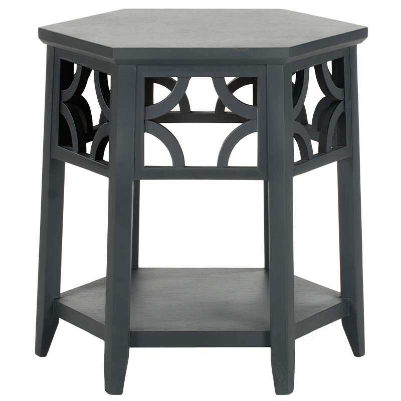 Приставной стол Savan Side Table Black Черный Приставной стол Savan Side Table Black Черный в Костроме | Loft Concept