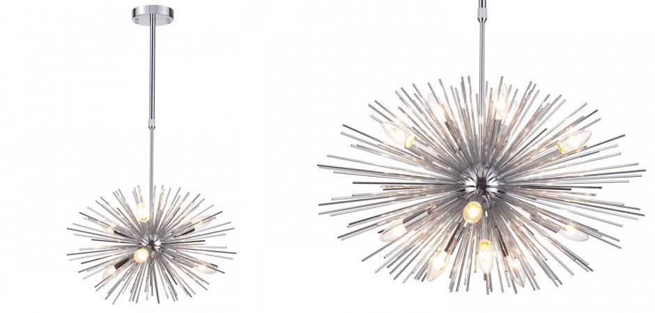 Люстра ASTRA Chandelier Sputnik Chromium Люстра ASTRA Chandelier Sputnik Chromium - Loft-Concept в Костроме