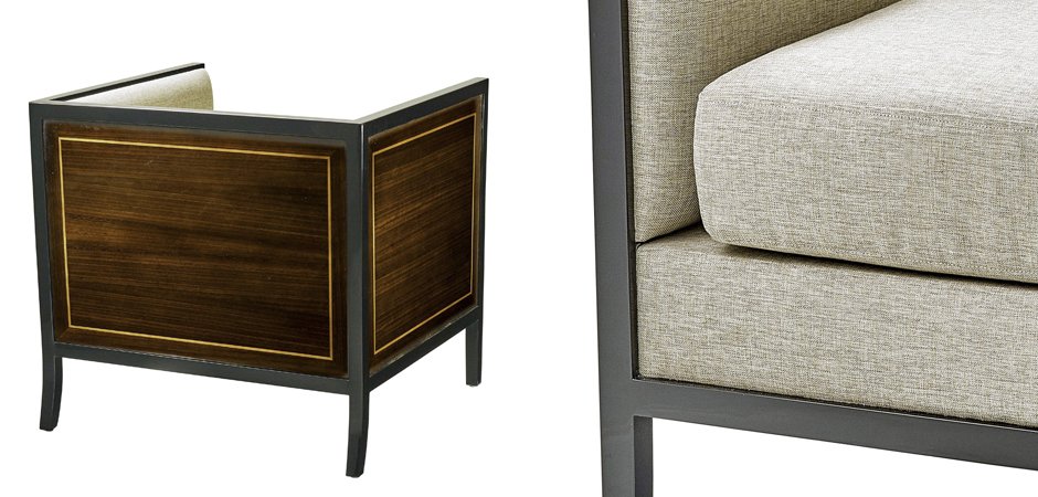 Кресло Eichholtz Chair Lauriston Eucalyptus Кресло Eichholtz Chair Lauriston Eucalyptus - Loft-Concept в Костроме