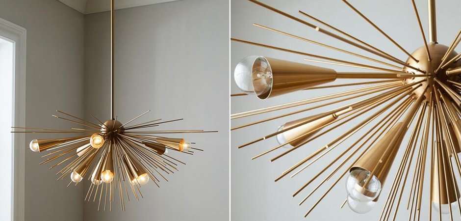 Люстра Luxury Copper Metal Thorn Pendant Lights Люстра Luxury Copper Metal Thorn Pendant Lights - Loft-Concept в Костроме