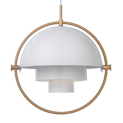 Люстра Louis Weisdorff Multi-lite Pendant White Латунь Белый Люстра Louis Weisdorff Multi-lite Pendant White Латунь Белый в Костроме | Loft Concept