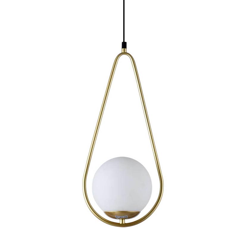 Подвесной светильник B.LUX C Ball gold 15 Белый матовое золото Подвесной светильник B.LUX C Ball gold 15 Белый матовое золото в Костроме | Loft Concept