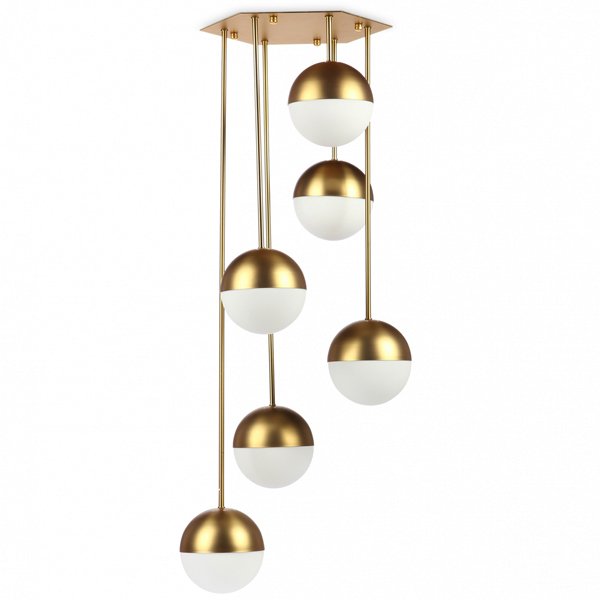 Светильник Italian Globe Cedar Moss Light 6 Латунь Античная полированная Светильник Italian Globe Cedar Moss Light 6 Латунь Античная полированная в Костроме | Loft Concept