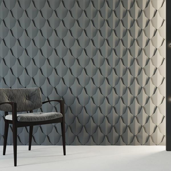 Гипсовая 3D Панель DRAGON SCALE - C Гипсовая 3D Панель DRAGON SCALE - C в Костроме | Loft Concept