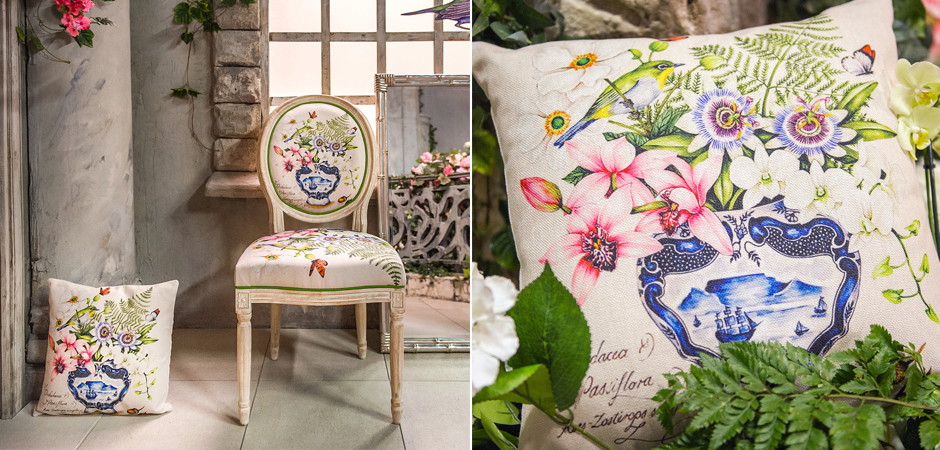 Декоративная подушка Exotic Bouquet Pillow Декоративная подушка Exotic Bouquet Pillow - Loft-Concept в Костроме