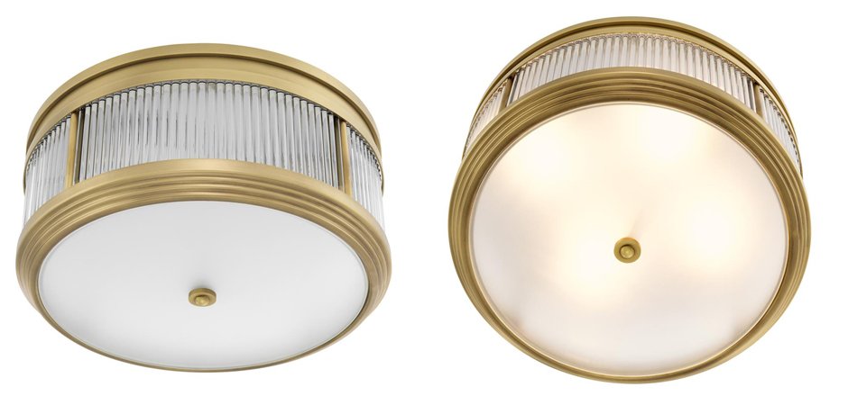 Потолочный светильник Ceiling Lamp Rousseau Antique brass Потолочный светильник Ceiling Lamp Rousseau Antique brass - Loft-Concept в Костроме
