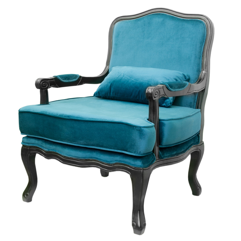 Кресло Harold Chair blue Синий Кресло Harold Chair blue Синий в Костроме | Loft Concept