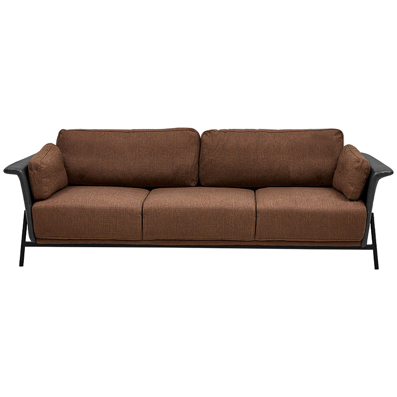 Диван Eanraig Sofa Коричневый Серый Черный Диван Eanraig Sofa Коричневый Серый Черный в Костроме | Loft Concept
