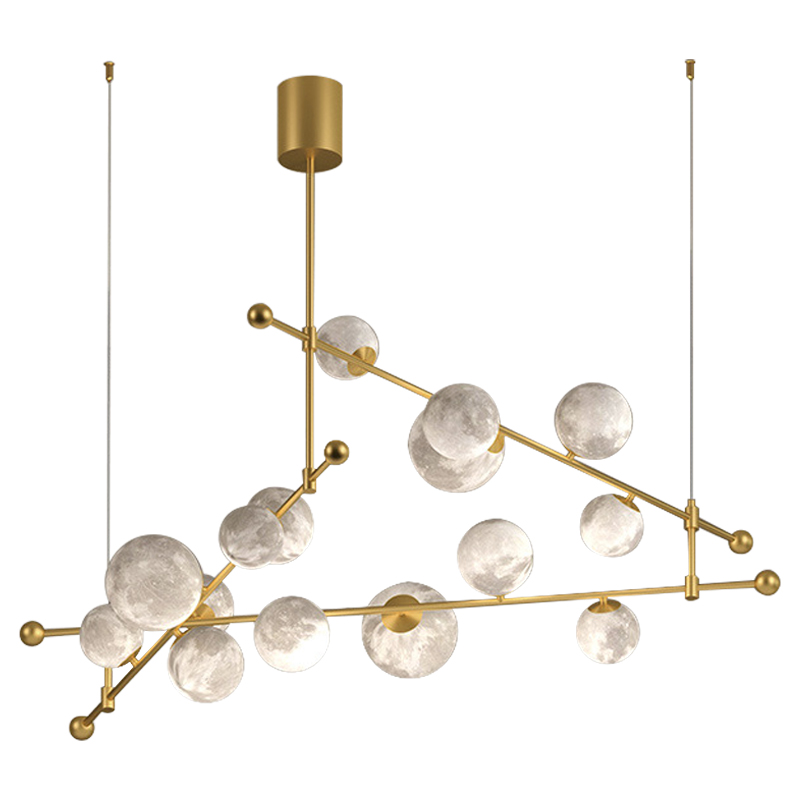 Светильник Tech Lighting Modern Rail Geometric Linear Suspension 15 Gold Белый Золотой Светильник Tech Lighting Modern Rail Geometric Linear Suspension 15 Gold Белый Золотой в Костроме | Loft Concept