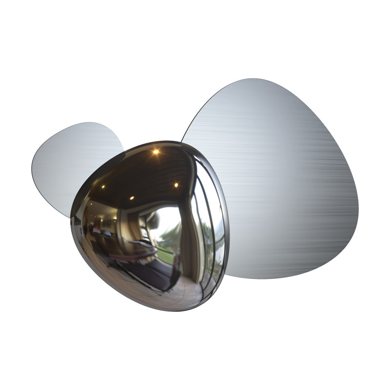 Бра Silver Matt & Gloss 1 Серебряный Бра Silver Matt & Gloss 1 Серебряный в Костроме | Loft Concept