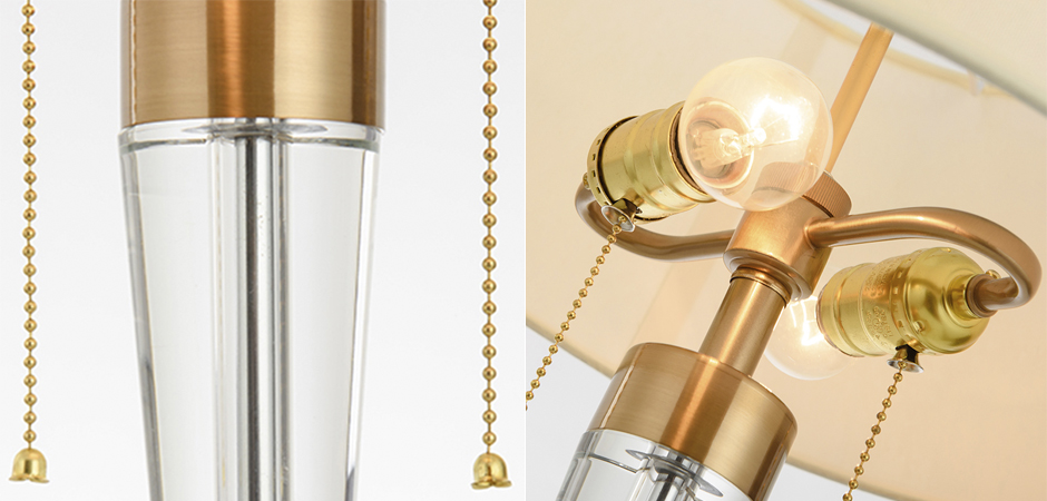 Настольная лампа Transparent Atlant Table lamp Настольная лампа Transparent Atlant Table lamp - Loft-Concept в Костроме