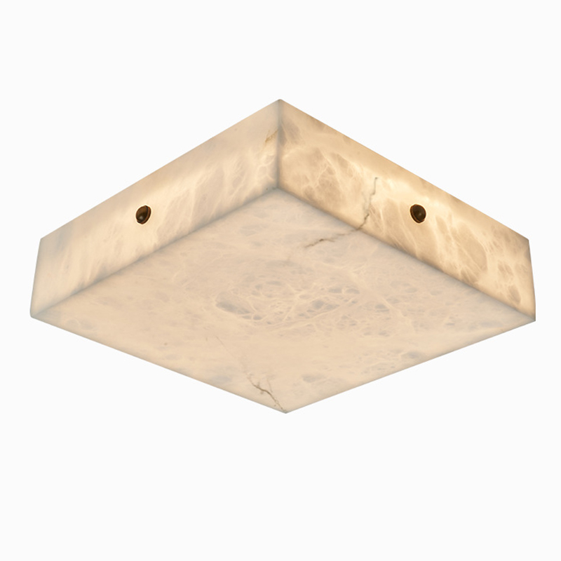 Накладной Потолочный светильник из натурального мрамора Marble cube Накладной Потолочный светильник из натурального мрамора Marble cube в Костроме | Loft Concept