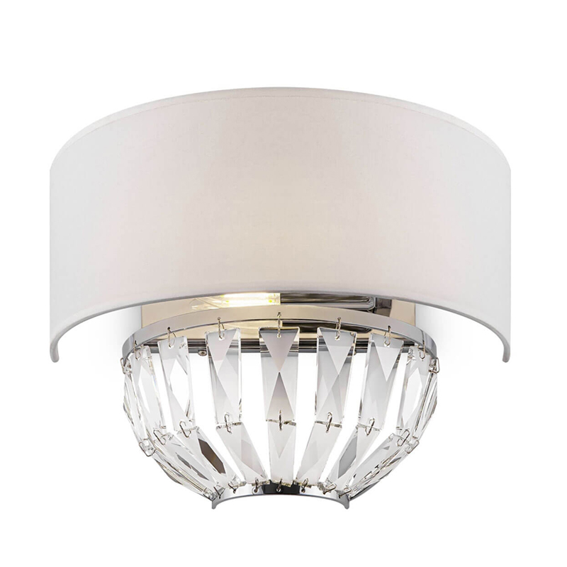 Бра Odarnat Lighting Sconce chrome Белый Хром Бра Odarnat Lighting Sconce chrome Белый Хром в Костроме | Loft Concept