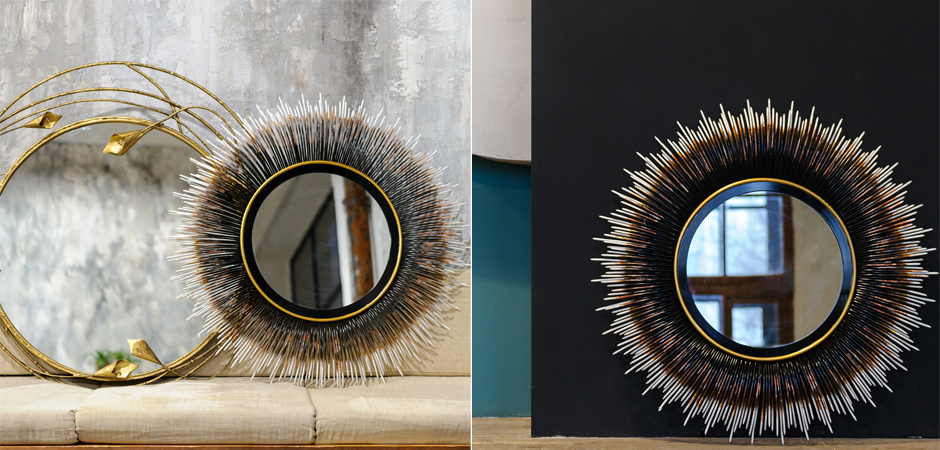 Зеркало Black Sun Mirror Зеркало Black Sun Mirror - Loft-Concept в Костроме