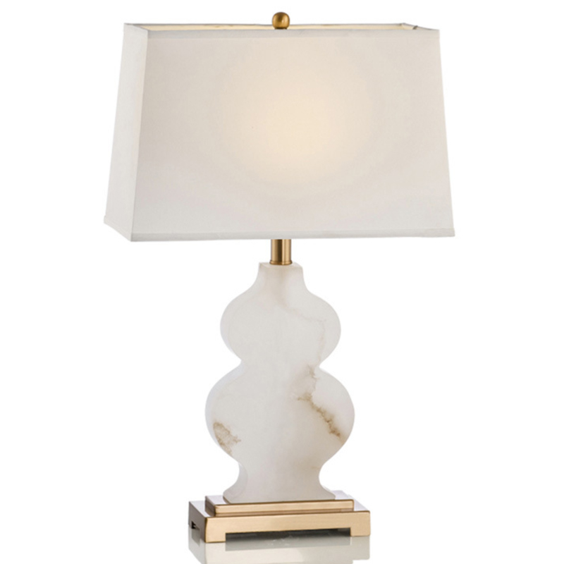 Настольная лампа Nieves White Латунь ivory ( слоновая кость ) Настольная лампа Nieves White Латунь ivory ( слоновая кость ) в Костроме | Loft Concept