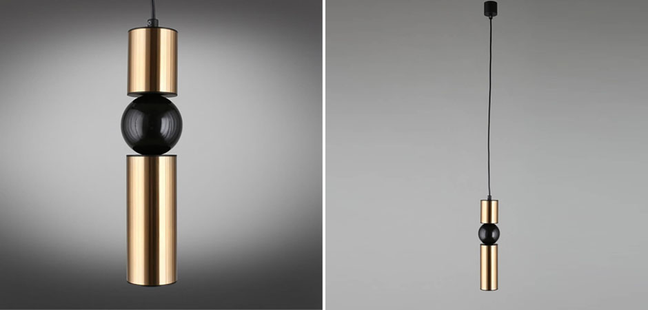 Подвесной светильник Lee Broom Fulcrum Черный и Золото Подвесной светильник Lee Broom Fulcrum Черный и Золото - Loft-Concept в Костроме