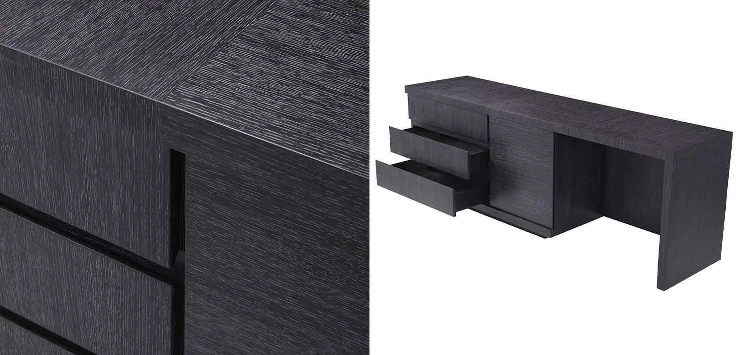 Рабочий стол Eichholtz Desk Crosby Black - фото