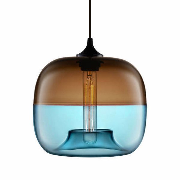 Подвесной светильник Encalmo-Stamen Pendant Chocolate-Sapphire Подвесной светильник Encalmo-Stamen Pendant Chocolate-Sapphire в Костроме | Loft Concept