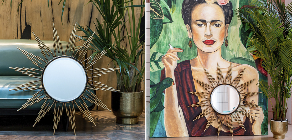 Зеркало Primitive Sun Mirror Зеркало Primitive Sun Mirror - Loft-Concept в Костроме