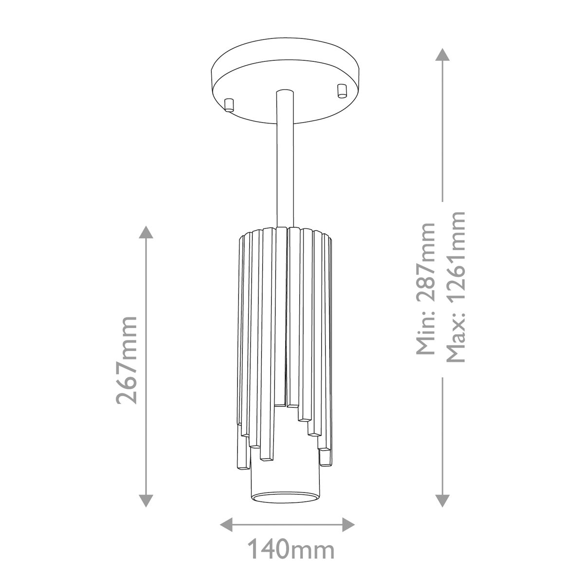 Потолочный светильник латунного цвета с цилиндрическим белым матовым плафоном Elstead Lighting в Костроме