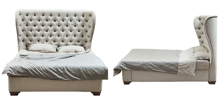 Кровать Aivengo Bed White Кровать Aivengo Bed White - Loft-Concept в Костроме