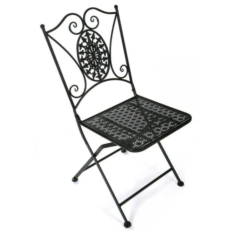 Стул Forged Patterns Eline Black Черный Стул Forged Patterns Eline Black Черный в Костроме | Loft Concept