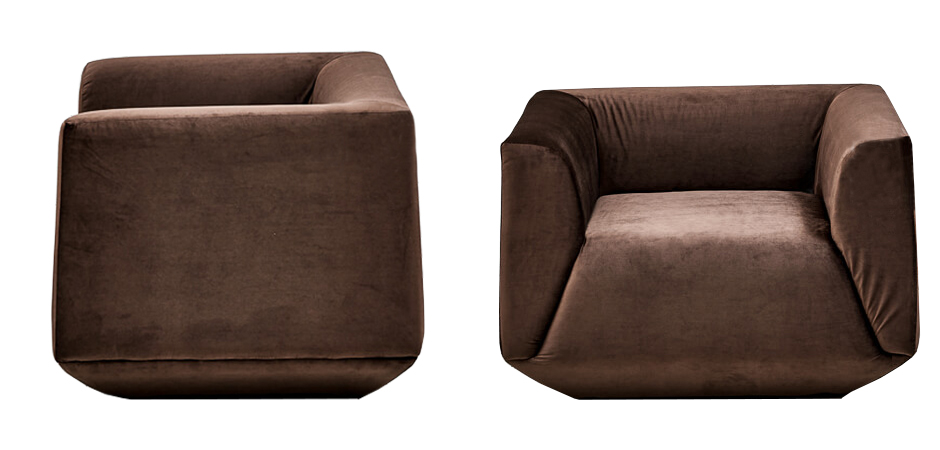 Armchair Cube Brown Большое Кресло Куб Armchair Cube Brown Большое Кресло Куб - Loft-Concept в Костроме