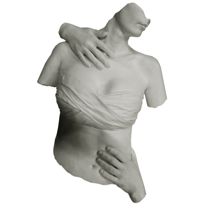 Бра Sculpture Female Torso Wall lamp Золотой Белый Бра Sculpture Female Torso Wall lamp Золотой Белый в Костроме | Loft Concept