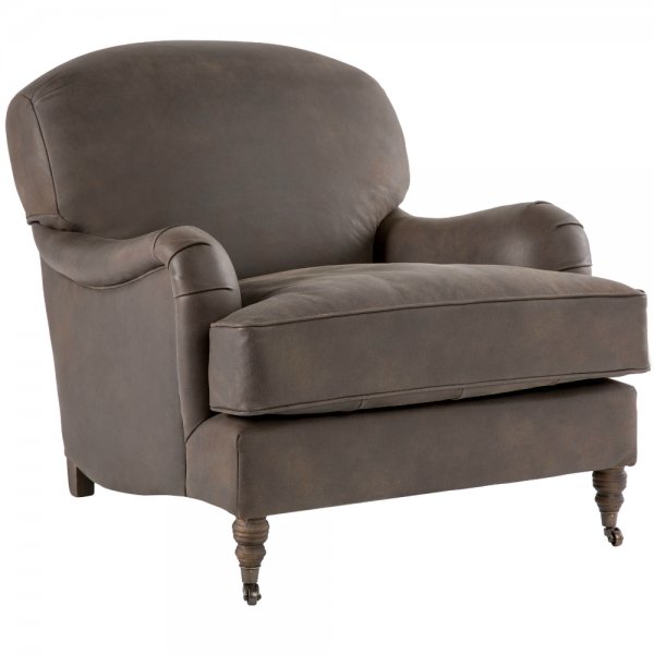 Кресло Charming Royal Seat Brown Коричневый винтаж Кресло Charming Royal Seat Brown Коричневый винтаж в Костроме | Loft Concept