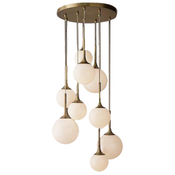Люстра Restoration Hardware Whitney Chandelier Латунь Люстра Restoration Hardware Whitney Chandelier Латунь в Костроме | Loft Concept